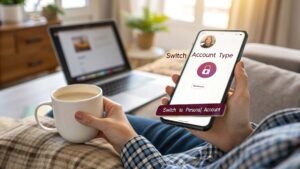 How to Switch Back to Personal Account on Instagram