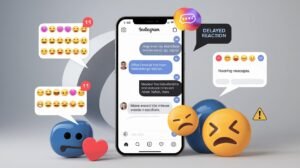 What are the common mistakes while reacting to Instagram messages