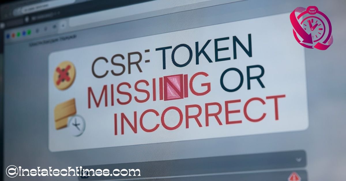 Csrf Token Missing Or Incorrect ? Try These Quick Solutions Now!